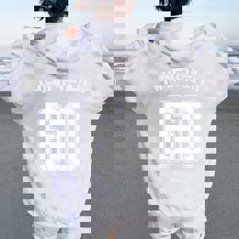 還暦祝い 男性 女性 人気 祝い かんれき 赤 父 母 祖父母 ユニフォーム 背番号 還暦 バックプリント レディース オーバーサイズ パーカー バックプリント - Kawaiitshirt