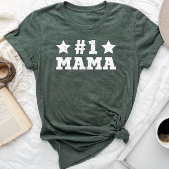 1 Mama Number One Mama Star Mom Mother Mother's Day Bella Canvas T-shirt - Thegiftio UK