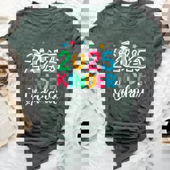 2025 Kinder Graduate Kindergarten Graduation 2025 Boys Girls Bella Canvas T-shirt | Mazezy