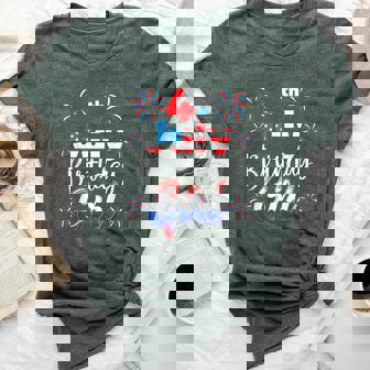 4Th Of July Birthday Girl Bella Canvas T-shirt | Mazezy