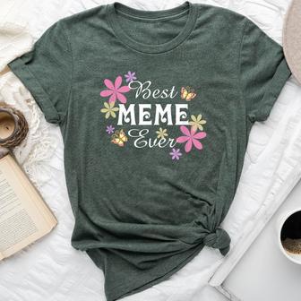 Best Meme Ever Cute Grandma Bella Canvas T-shirt - Thegiftio UK
