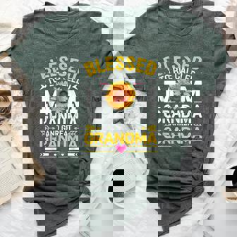 Blessed To Be Called Mom Grandma Great Grandma Mother's Day Bella Canvas T-shirt | Mazezy