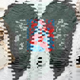 Boho Floral Freedom Democracy Truth Patriotic 4Th Of July Bella Canvas T-shirt | Mazezy