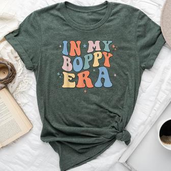 In My Boppy Era Retro Groovy Father's Day Bella Canvas T-shirt - Thegiftio UK