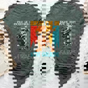 Bruh I'm In 5Th Grade Fifth Grade Dabbing Boy Student Bella Canvas T-shirt | Mazezy