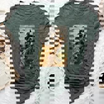 Cat T-Rex Bigfoot Ufo Selfie Women Bella Canvas T-shirt | Mazezy