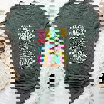 Color The World With Kindness Teacher Back To School Bella Canvas T-shirt | Mazezy