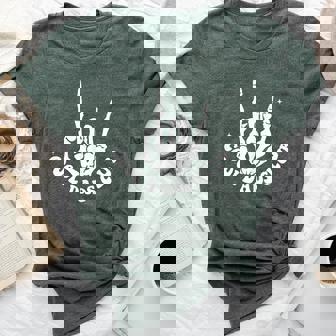 Cool Dads Club Father's Day From Daughter Son Groovy 2 Sided Bella Canvas T-shirt | Mazezy