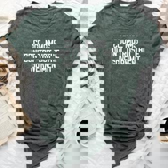 Cool Moms Don't Trust The Government Anti Biden Mother Day Bella Canvas T-shirt | Mazezy