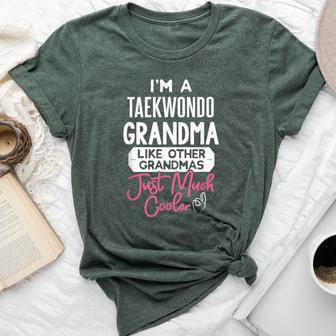 Cool Taekwondo Grandma Bella Canvas T-shirt - Thegiftio UK