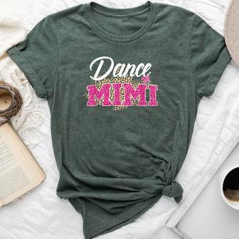 Dance Mimi Leopard Dancing Mimi Mother's Day Bella Canvas T-shirt - Thegiftio UK