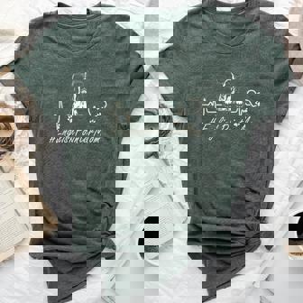 English Pointer Mom Heartbeat With Dog Cool For Bella Canvas T-shirt - Thegiftio UK