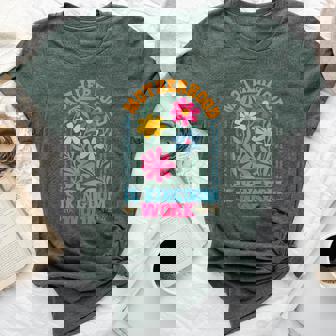 Floral Mother Faith Religion Mom Motherhood Is Kingdom Work Bella Canvas T-shirt - Thegiftio UK