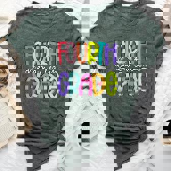 Fourth Grade Dream Team Back To School 4Th Grade Teacher Bella Canvas T-shirt | Mazezy