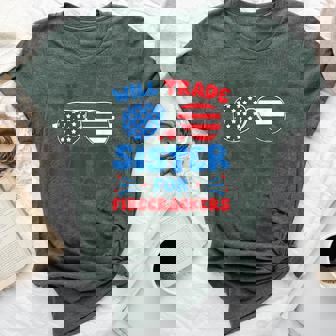 Fun Will Trade Sister For Firecrackers Usa 4Th Of July Bella Canvas T-shirt | Mazezy