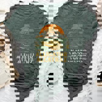 Meme Florida Everglades Alligator Alcatraz Bella Canvas T-shirt | Mazezy