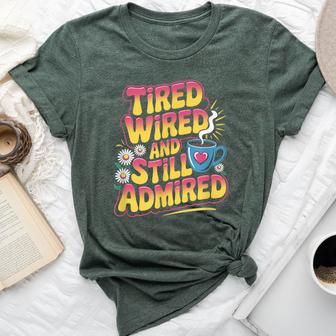 Mother’S Day Humor Cute Motherhood Mom And Grandma Bella Canvas T-shirt - Thegiftio UK