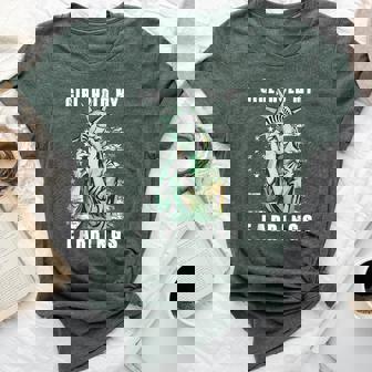 Girl Hold My Earring Fight Mode Statue Of Liberty Men Bella Canvas T-shirt | Mazezy