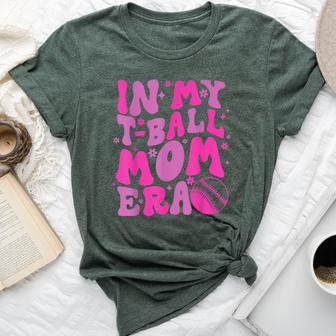 Groovy T-Ball Mom Era Decorations Matching Bella Canvas T-shirt - Thegiftio UK