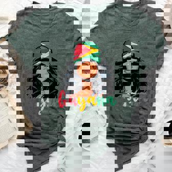 Guyanese Girl Guyana Flag Proud Guyanese Women Bella Canvas T-shirt | Mazezy