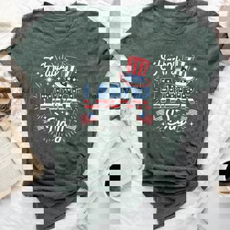 Happy Labor Day Patriotic Union Workers Usa Flag Women Bella Canvas T-shirt | Mazezy