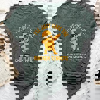 I’Ll Just Have The Chicken Tenders Dabbing Chicken Fast Food Bella Canvas T-shirt | Mazezy