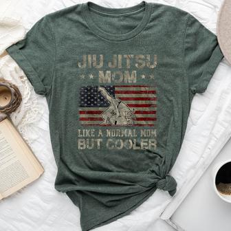 Jiu Jitsu Mom Like A Normal Mom But Cooler Mother's Day Bella Canvas T-shirt - Thegiftio UK