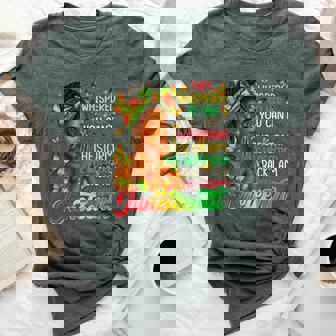 Junenth I Am The Storm Black Black History Girl Bella Canvas T-shirt | Mazezy