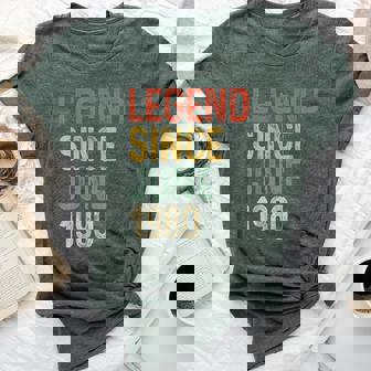 Legend 1980 45Th Birthday For 45 Year Old Bella Canvas T-shirt | Mazezy