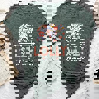 Lolly Bear Lolly Grandma Lolly Grandmother Bella Canvas T-shirt - Thegiftio