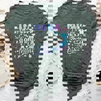 Mama Of The Birthday Mermaid Matching Family Party Mother's Bella Canvas T-shirt | Mazezy