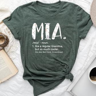 Mia For Idea Cute Grandma Mia Bella Canvas T-shirt - Thegiftio UK