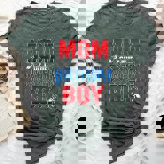 Mom Of The Birthday Boy Spider Web Birthday Party Matching Bella Canvas T-shirt | Seseable UK