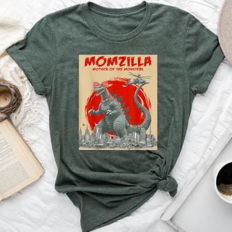 Momzilla Mother Of Monsters Retro Vintage Mama Mother's Day Bella Canvas T-shirt - Thegiftio UK