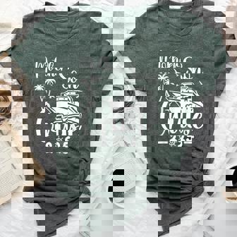 Mother Son Cruise 2025 Family Mom Son Matching Vacation Trip Bella Canvas T-shirt | Mazezy