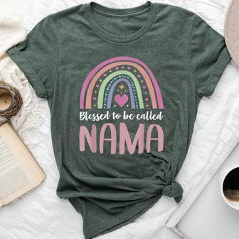 Nama For Grandma Blessed Nama Bella Canvas T-shirt - Thegiftio UK