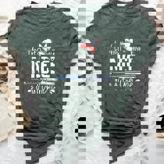 That Is My Niece Out There Baseball Aunt Mother Day Bella Canvas T-shirt - Thegiftio