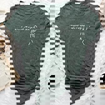 No Golf Today Sad Stickman Golfer Golfers Women Bella Canvas T-shirt | Mazezy