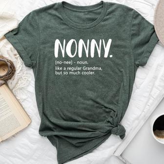 Nonny For Mother's Day Idea For Grandma Nonny Bella Canvas T-shirt - Thegiftio UK