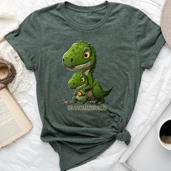 Omasaurus Granny Mother's Day Dinosaur Grandmom Bella Canvas T-shirt - Thegiftio UK