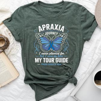 Proud Apraxia Mom Apraxia Awareness Stepmom Mother's Day Bella Canvas T-shirt - Thegiftio UK
