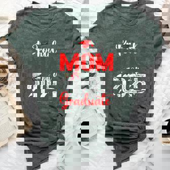 Proud Mom Of A Class Of 2025 Graduate Senior Graduation Bella Canvas T-shirt | Mazezy