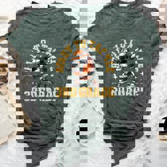 Ready To Tackle 3Rd Grade First Day Of School Football Boys Bella Canvas T-shirt | Mazezy