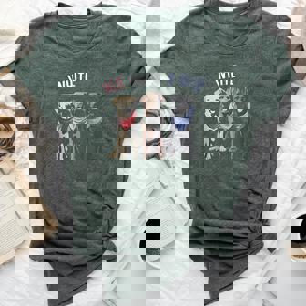 Red White And Blue Labrador Dog Retriever 4Th Of July For Women Bella Canvas T-shirt | Mazezy