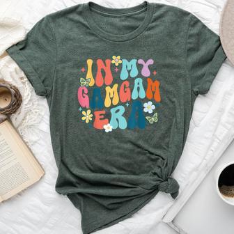 Retro Groovy In My Gamgam Era Happy Mother's Day Bella Canvas T-shirt - Thegiftio UK