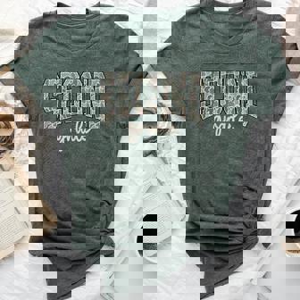 Retro Old Camo Back To School 2Nd Grade Boys Camouflage Bella Canvas T-shirt | Mazezy