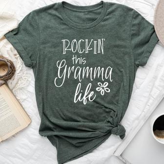 Rockin This Gramma Life Special Grandma Bella Canvas T-shirt - Thegiftio UK