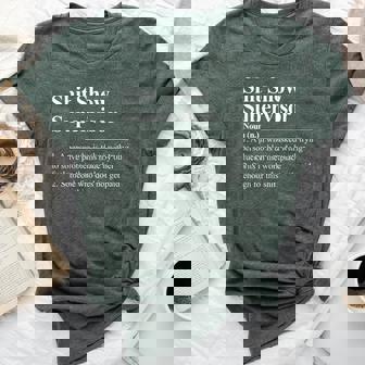 Shit Show Supervisor Coworker Boss Manager Sarcastic Bella Canvas T-shirt | Mazezy