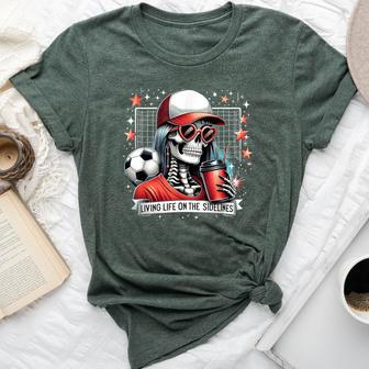 Soccer Mama Mom Life On The Sidelines Mommy Mother's Day Bella Canvas T-shirt - Thegiftio UK