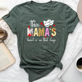 On That Stage Theatre Mom Theatre Actress Mom Theater Mama Bella Canvas T-shirt - Thegiftio UK